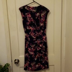 Sleeveless floral dress